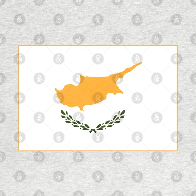 Flag of Cyprus by COUNTRY FLAGS